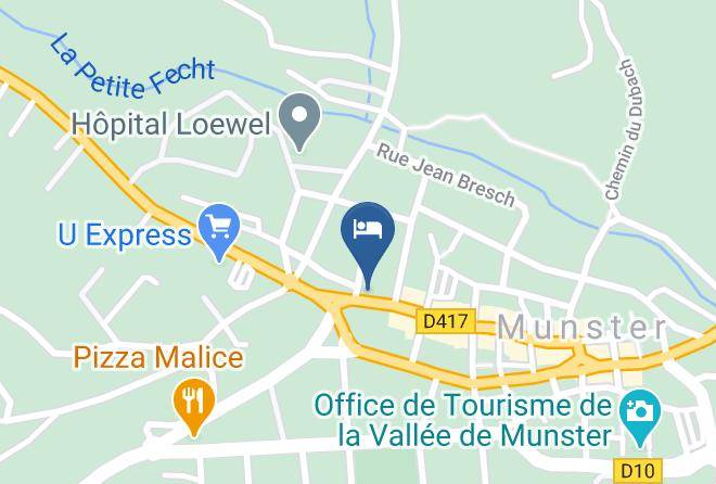 Haut Rhin - Logis Hotel Des Vosges Maps