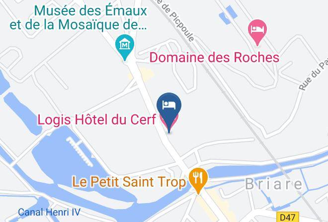 Loiret - Hotel Du Cerf Maps