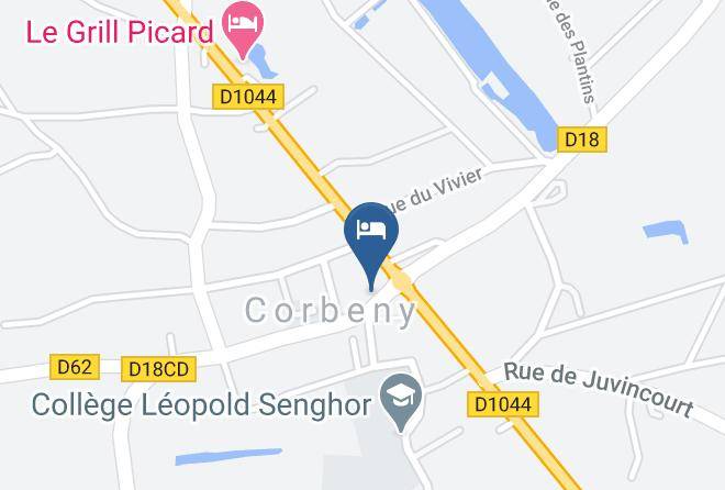 Aisne - Logis Hotel Du Chemin Des Dames Maps
