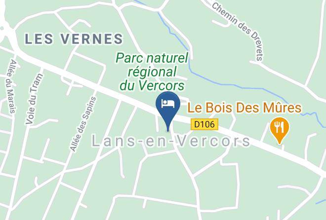 Isere - Logis Hotel Du Col De L'arc Maps