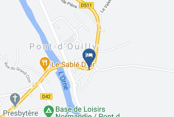 Calvados - Logis Hotel Du Commerce Maps