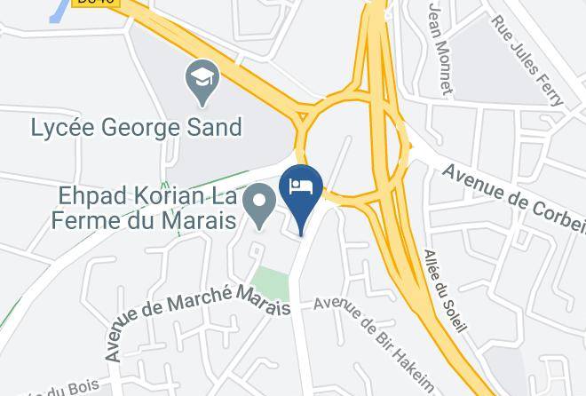 Seine Et Marne - Logis Hotel Du Mee Maps