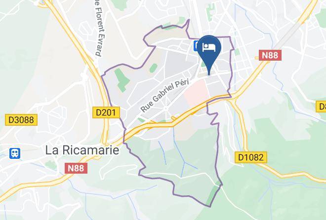 Loire - Logis Hotel Du Midi Maps