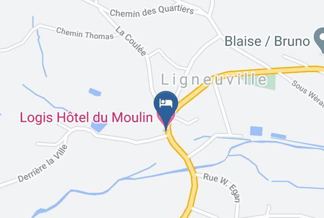 Liege - Logis Hotel Du Moulin Maps
