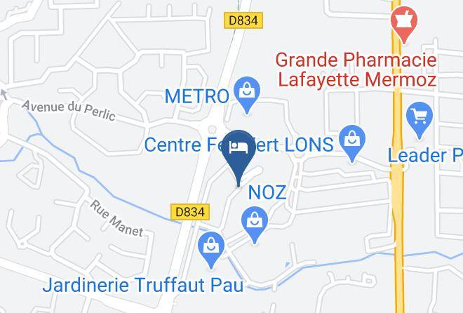 Pyrenees Atlantiques - Logis Hotel Eco Relais Maps