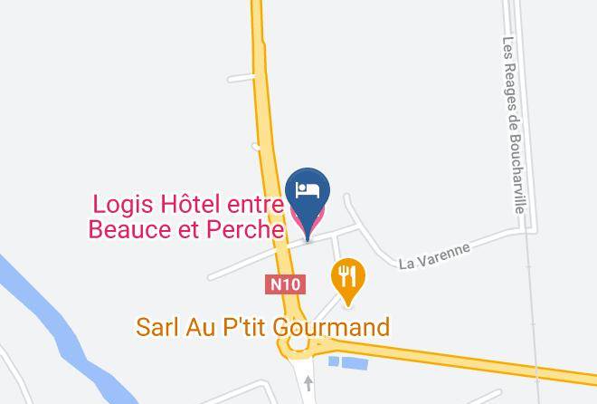 Eure Et Loir - Logis Hotel Entre Beauce Et Perche Maps