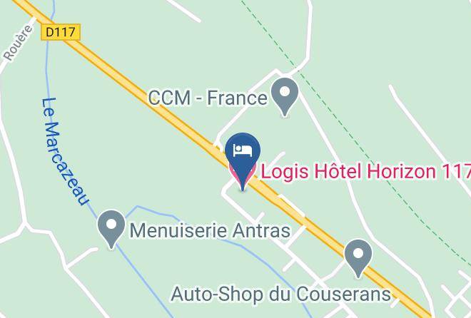 Ariege - Logis Hotel Horizon 117 Maps