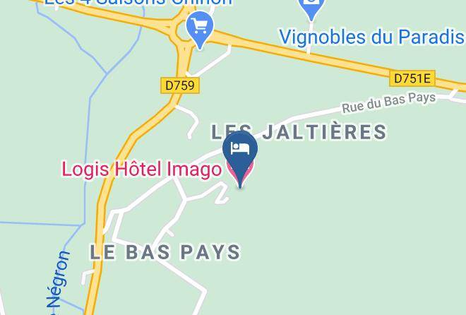 Indre Et Loire - Logis Hotel Imago Maps