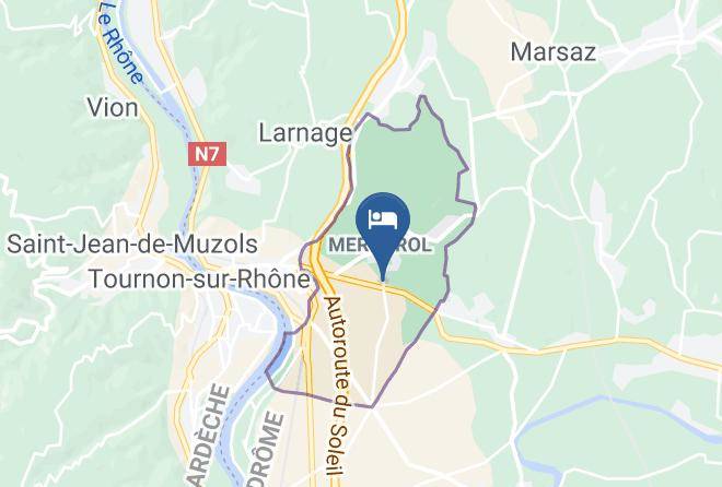 Drome - Logis Hotel L'abricotine Maps