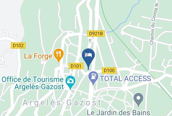 Hautes Pyrenees - Logis Hotel L'arrieulat Auberge Des Pyrenees Maps