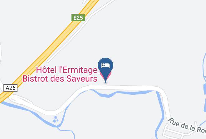 Luxemburg Province - L'ermitage Hotel Restaurant Maps