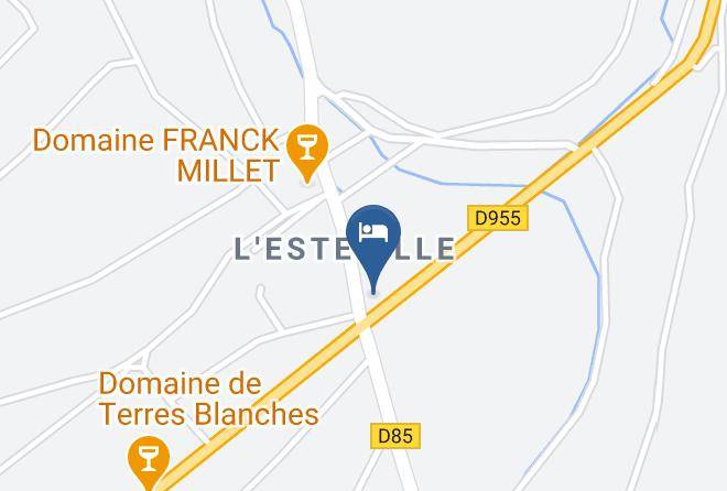 Logis Hotel L'esterille Map