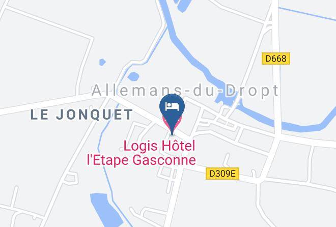 Lot Et Garonne - Logis Hotel L'etape Gasconne Maps