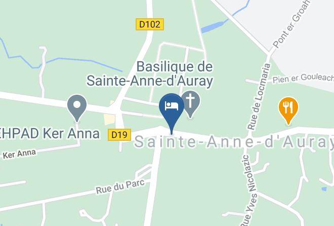 Morbihan - Logis Hotel L'ostaleri Rest L'auberg'ine Maps