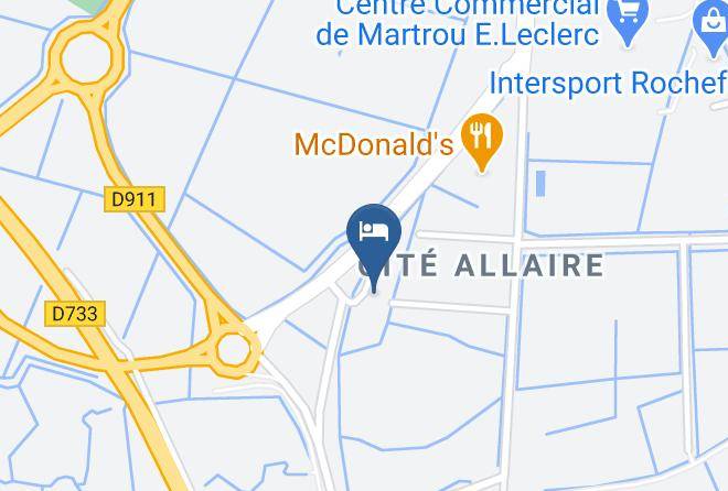 Charente Maritime - Logis Hotel La Belle Poule Maps