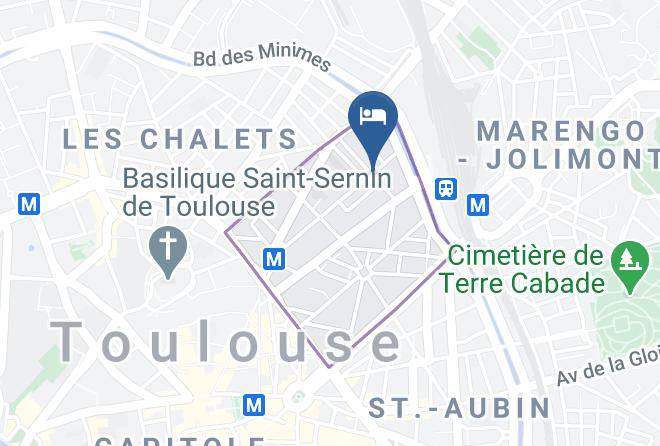 Logis Hotel La Caravelle Map