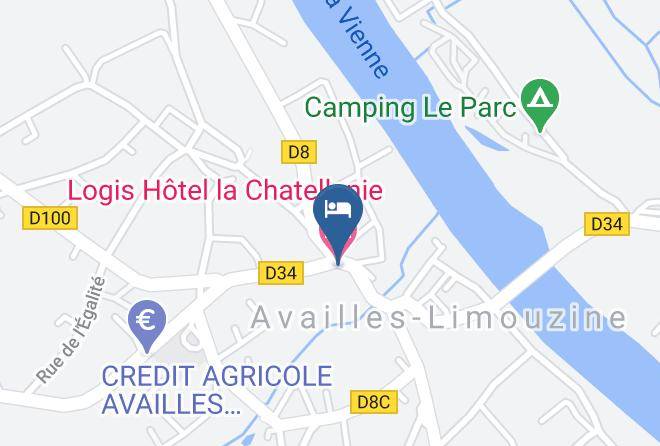 Vienne - Logis Hotel La Chatellenie Maps