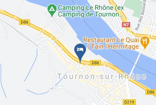 Ardeche - Logis Hotel La Chaumiere Maps