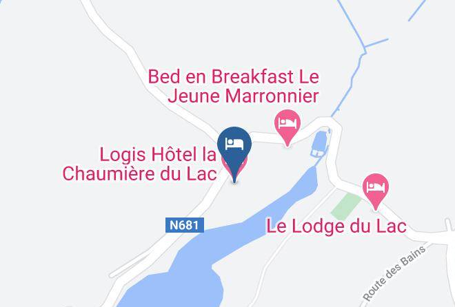 Liege - Logis Hotel La Chaumiere Du Lac Maps