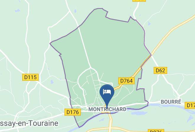 Loir Et Cher - Logis Hotel La Croix Blanche Maps