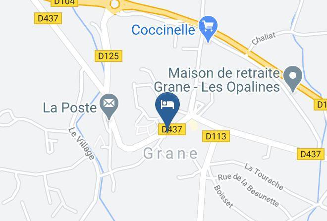 Drome - Logis Hotel La Demeure De Grane Maps