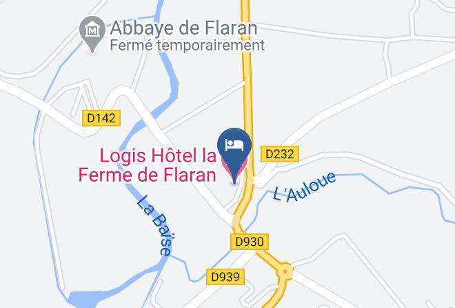 Gers - Logis Hotel La Ferme De Flaran Maps