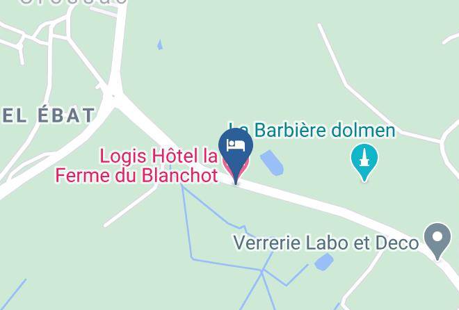 Loire Atlantique - Logis Hotel La Ferme Du Blanchot Maps