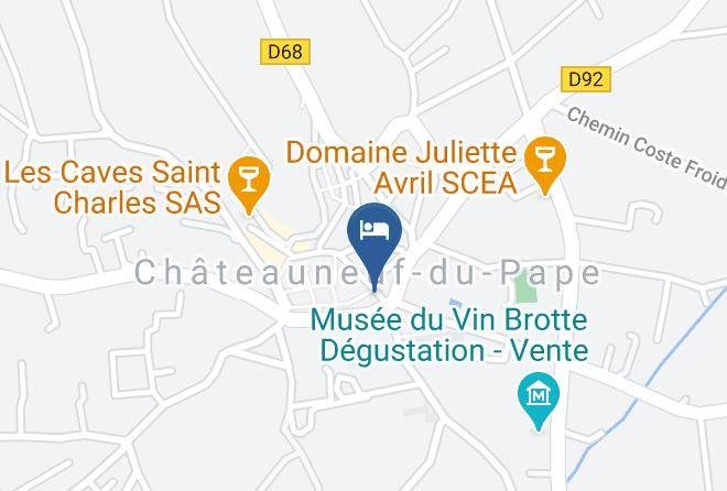 Vaucluse - Logis Hotel La Garbure Maps