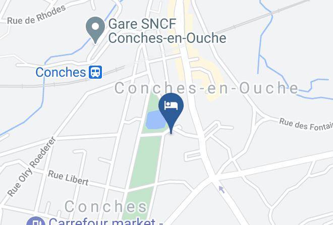 Eure - Logis Hotel La Grand Mare Maps