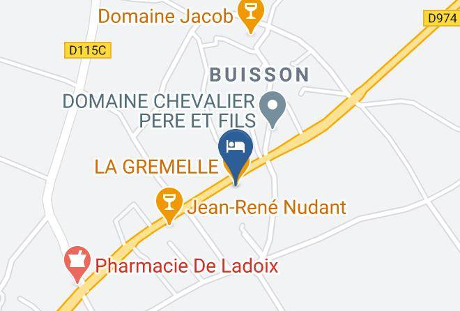Cote D Or - Logis Hotel La Gremelle Maps