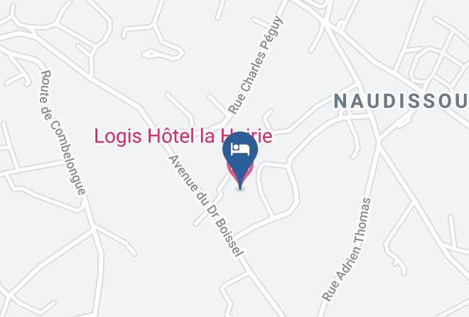 Dordogne - Logis Hotel La Hoirie Maps