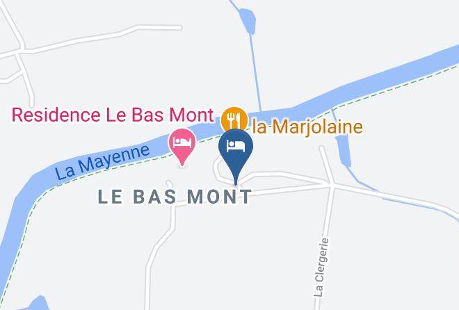Mayenne - Logis Hotel La Marjolaine Maps