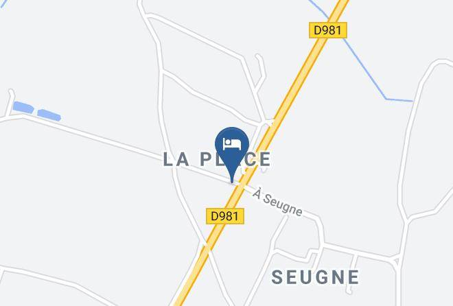 Saone Et Loire - Logis Hotel La Place Maps