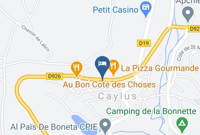 Tarn Et Garonne - Logis Hotel La Renaissance Maps