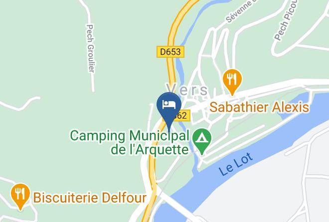 Lot - Logis Hotel La Truite Doree Maps