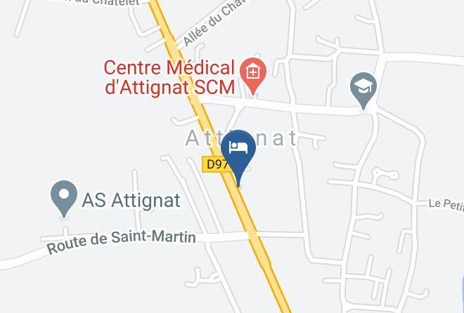 Ain - Logis Hotel Laurent Perreal Maps