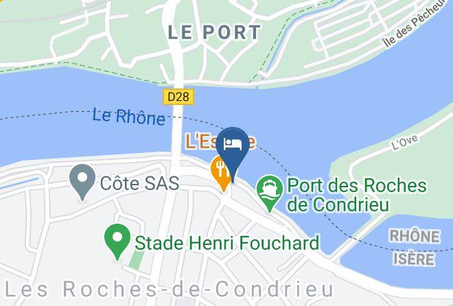 Isere - Logis Hotel Le Bellevue Maps