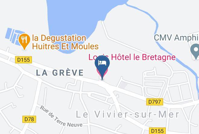 Ille Et Vilaine - Logis Hotel Le Bretagne Maps