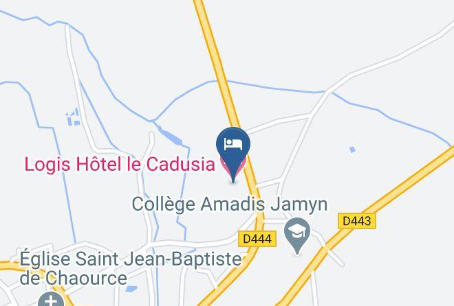Aube - Logis Hotel Le Cadusia Maps