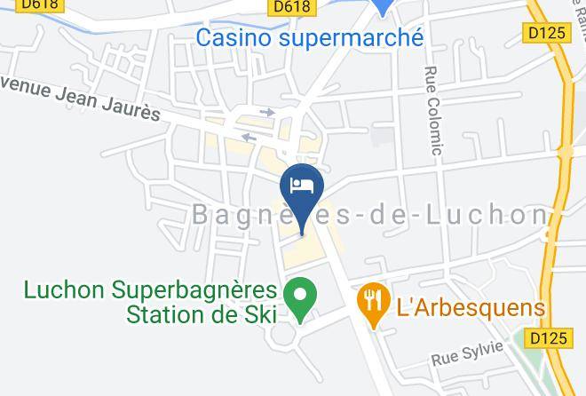 Haute Garonne - Logis Hotel Le Cecire Maps