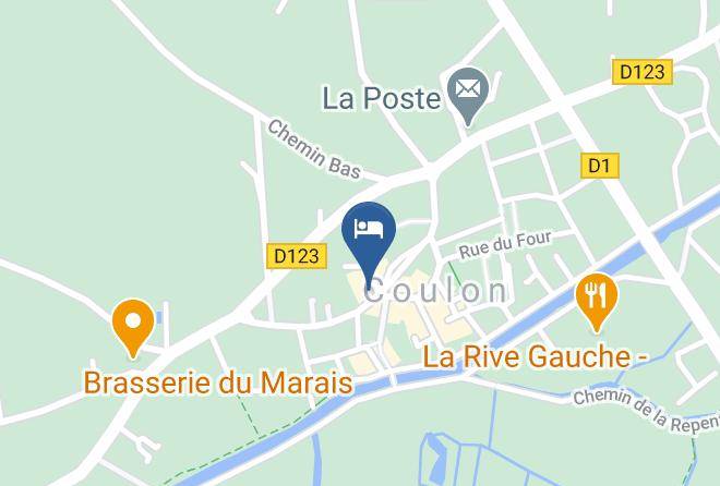 Deux Sevres - Logis Hotel Le Central Maps