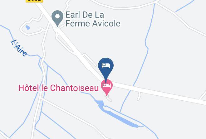 Meuse - Logis Hotel Le Chantoiseau Maps