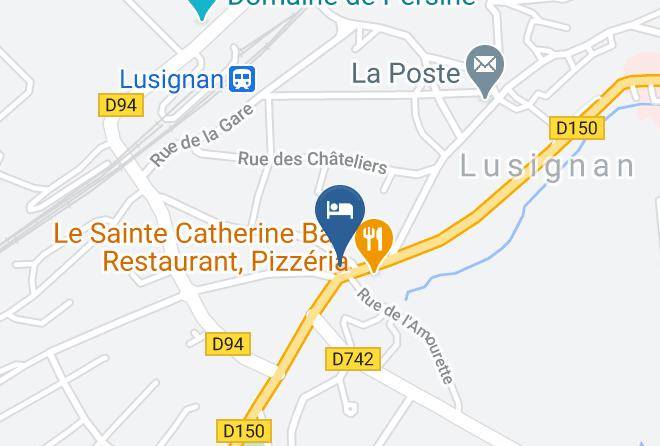 Vienne - Logis Hotel Le Chapeau Rouge Maps