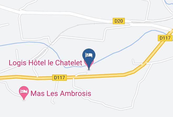 Pyrenees Orientales - Logis Hotel Le Chatelet Maps