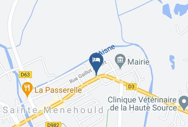 Marne - Logis Hotel Le Cheval Rouge Maps
