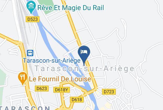 Ariege - Logis Hotel Le Manoir D'agnes Maps