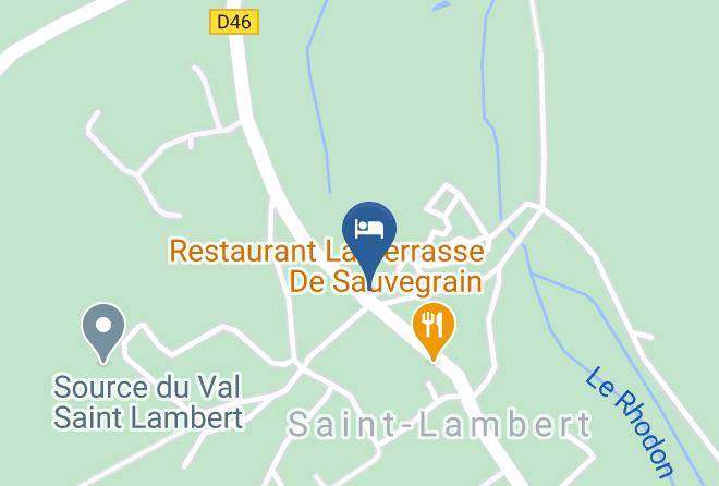 Yvelines - Logis Le Manoir De Sauvegrain Maps