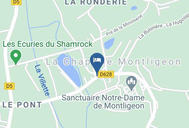 Logis Hotel Le Montligeon Map