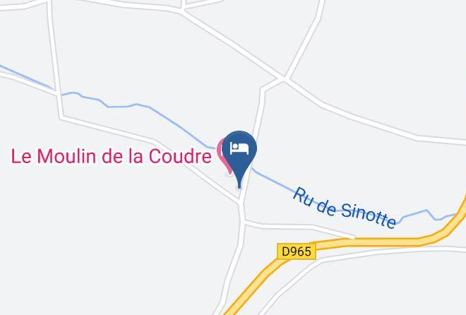 Yonne - Logis Hotel Le Moulin De La Coudre Maps
