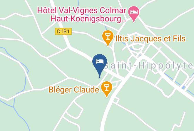 Haut Rhin - Logis Hotel Le Parc Maps